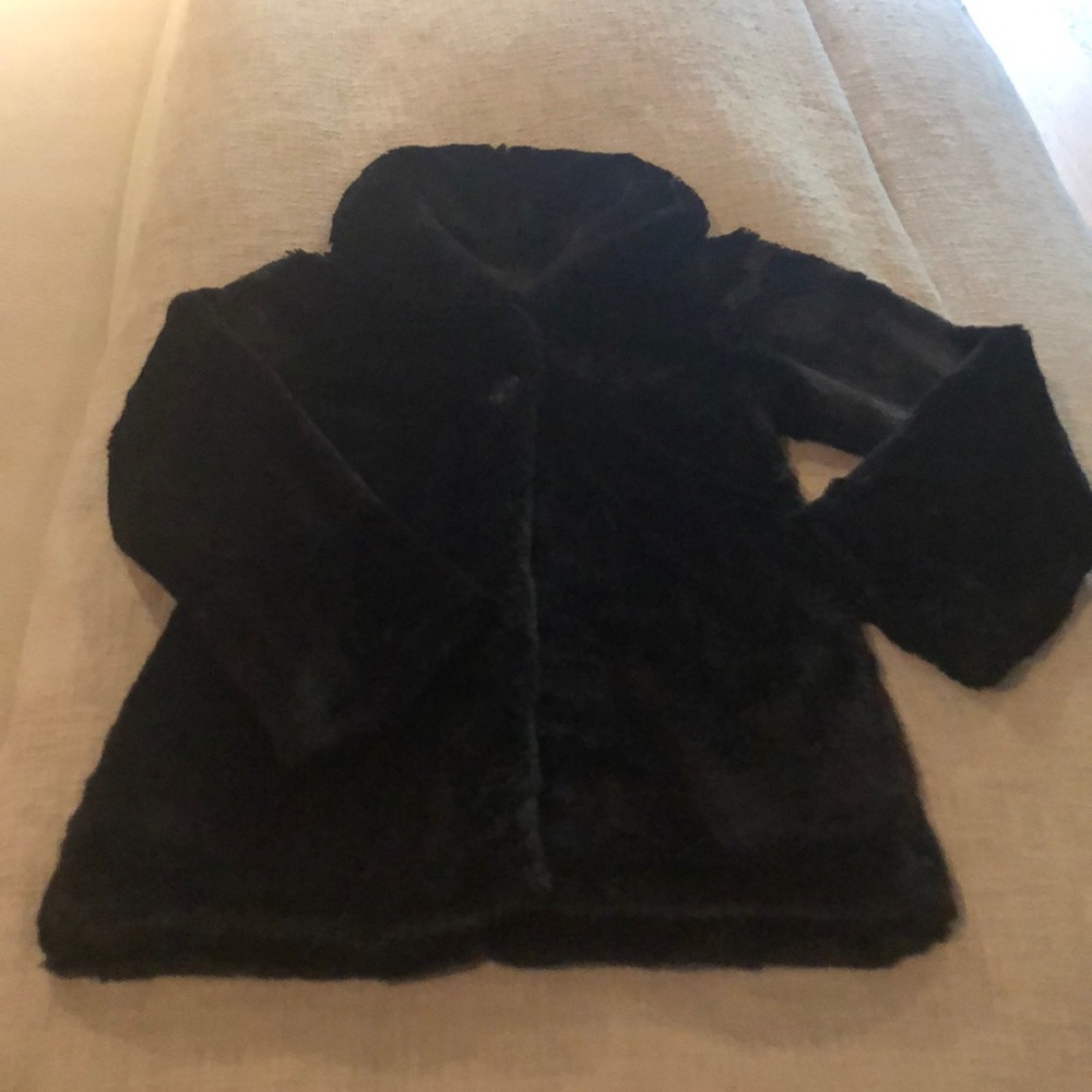 Girls Faux Fir Jacket